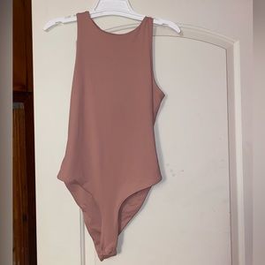 Pink bodysuit